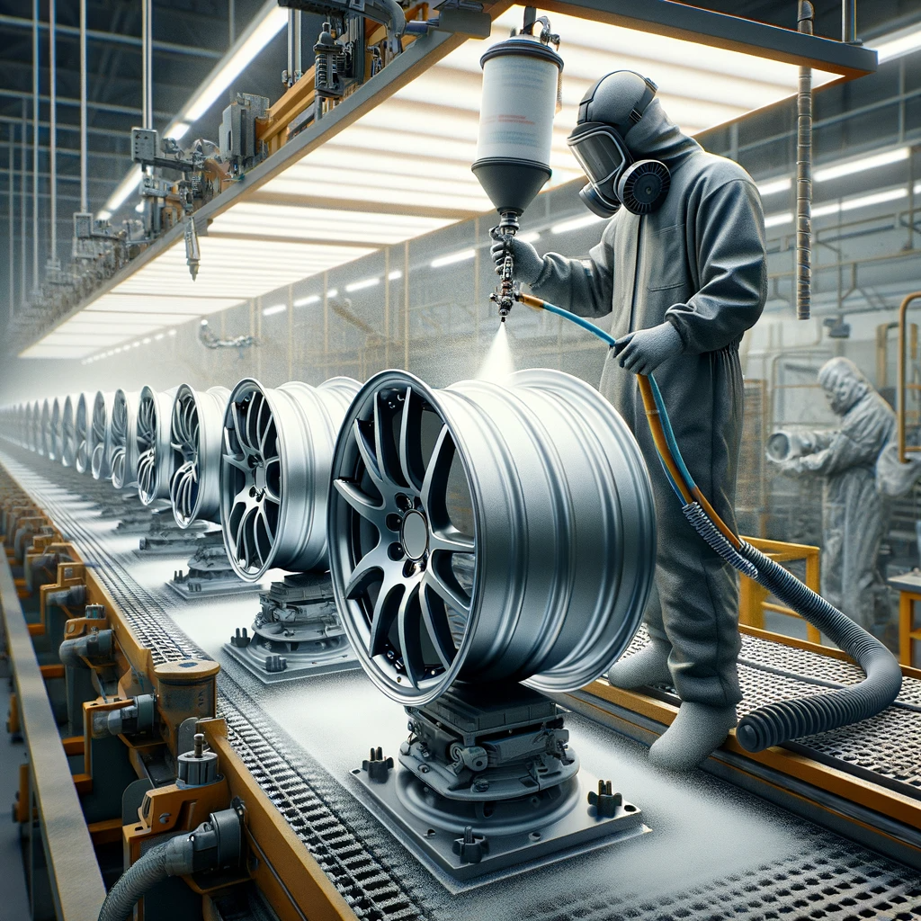 Vopsitorie în câmp electrostatic Bucuresti